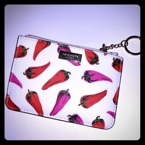 Kate Spade 🌶 Chili Pepper🌶 Bitsy Key card Wallet